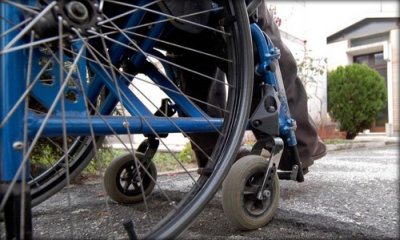 Carrozzina per disabile