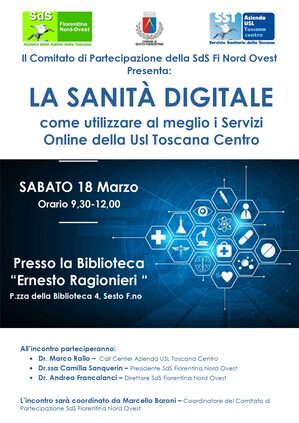 Volantino La Sanità Digitale